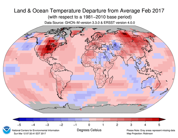 Land and Ocean Temp Departure from Average 201702.gif